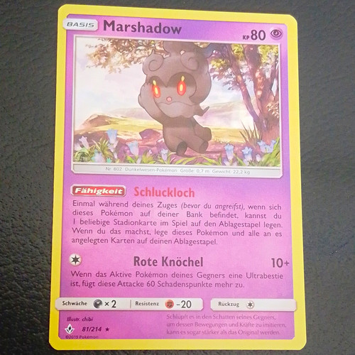 Pokémon tcg marshadow - marshadow, kp