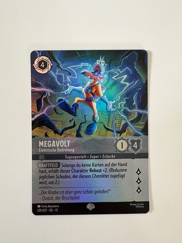 Disney lorcana megavolt epic - disney,