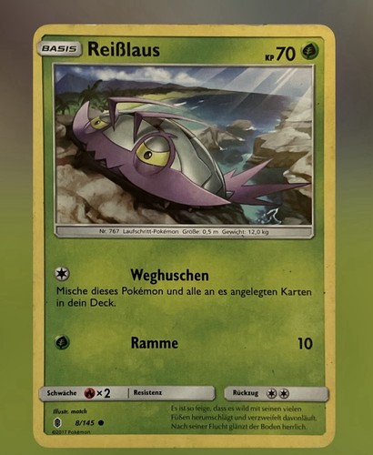 Pokémon tcg reißlaus 145 - reißlaus, 8/145