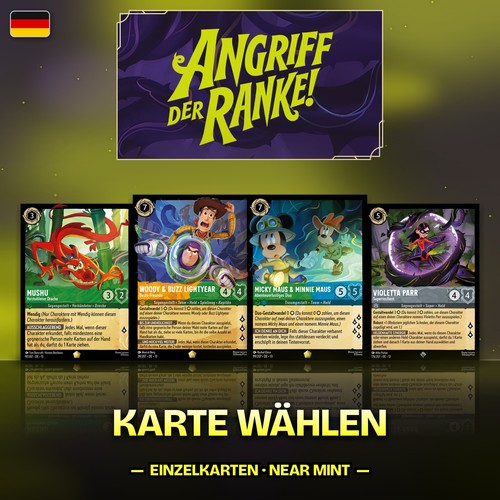Disney lorcana karten - lorcana, angriff