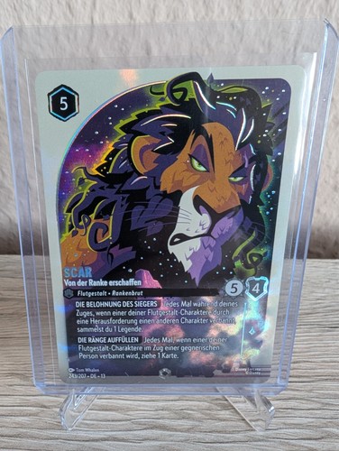 Disney lorcana enchanted scar - lorcana,