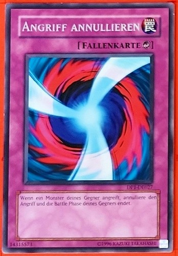 Yugioh 1x angriff - 1x,