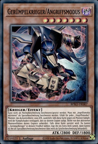 Gerümpelkrieger/Angriffsmodus