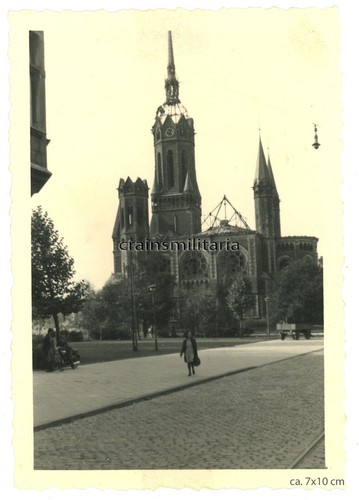 Orig foto zerstörtes - orig., kirche