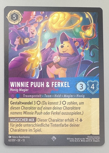 Tcg disney lorcana winnie - lorcana, °