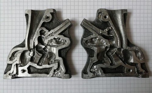 Giessform soldat pferd - soldat, zu