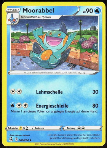 Pokemon tcg moorabbel - moorabbel, fusions