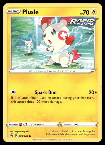 Plusle häufig fusions - plusle,