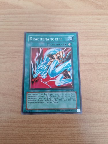Karte drachenangriff - yu-gi-oh,