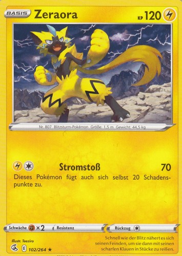 Zeraora 102 264 fusions - 102/264,